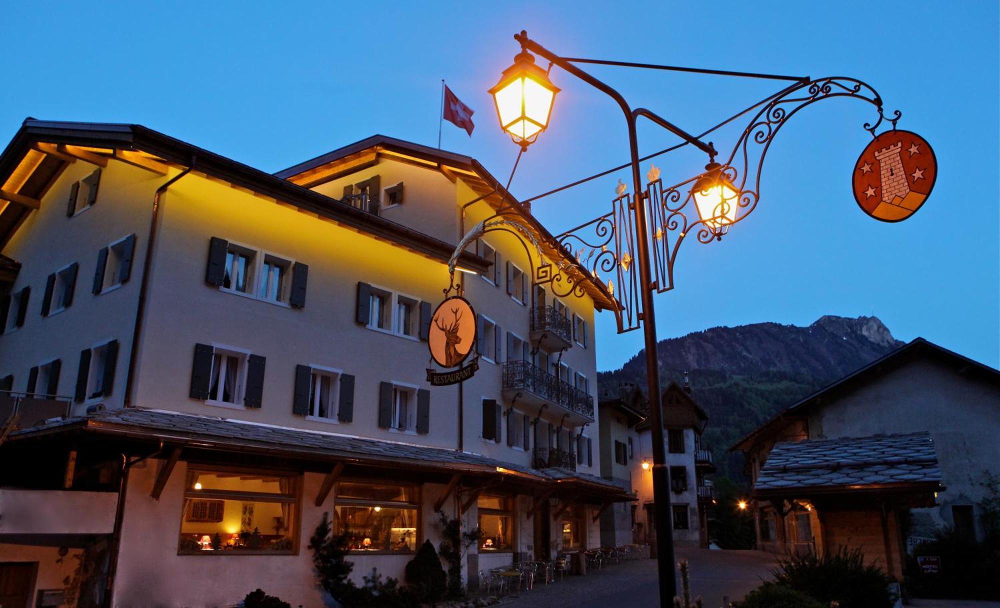Hotel Du Cerf Le Sepey Exterior photo